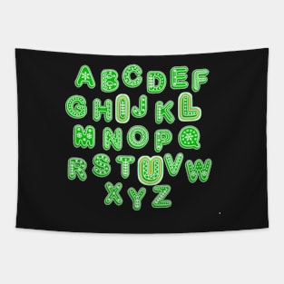 ABC Alphabet I Love You English Teacher Valentines Day Gift Tapestry