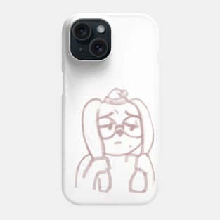 Sad Rabbit Phone Case