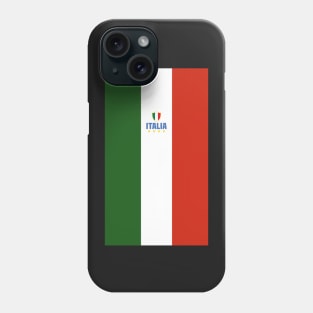 Italia - Italian tricolor Phone Case