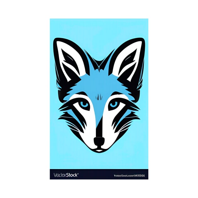 Blue Fox Retro by ShopSunday