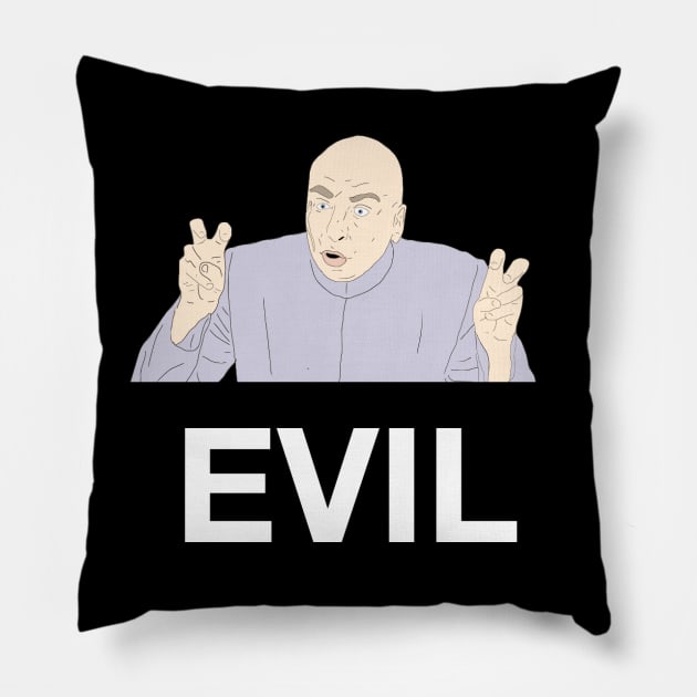 Dr Evil Pillow by VideoNasties