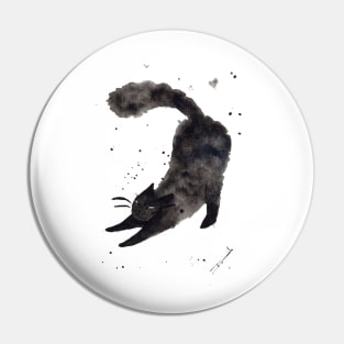 Black Cat Pin