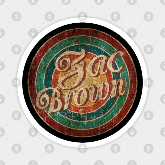 Zac Brown Magnet by PREMAN PENSIUN PROJECT