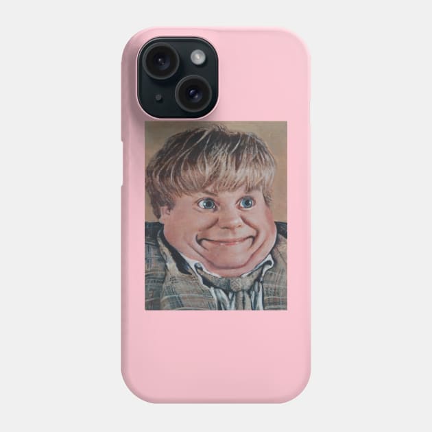 Chris Farley | Liquified Tommy Boy Surreal Picture | Portrait of Chris Farley Pop Art | Painting By Tyler Tilley Phone Case by Tiger Picasso