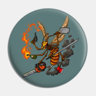 Murder Hornets Pin