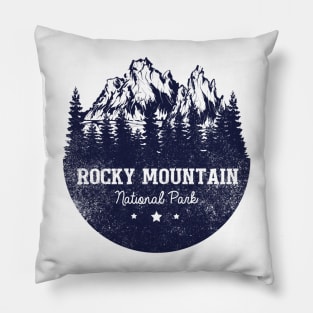 Rocky Mountain National Park Pillow