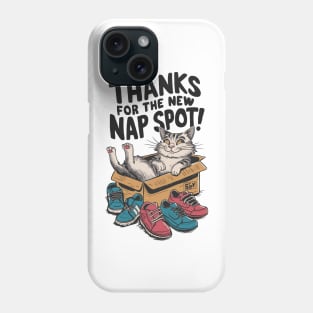 Cat in a box Phone Case