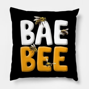 BAE BEE Keeper Beekeeping Tee Honeybee Apiarist Beekeeper Pillow