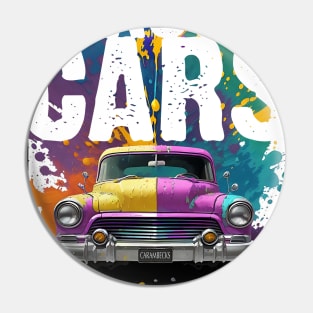 Vintage cars Pin