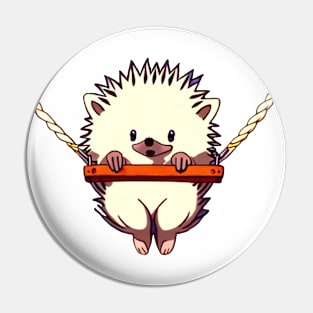 HEDGEHOG ON A SWING #01 Pin