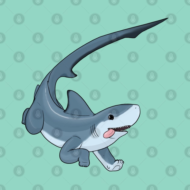 Thresher Sharkpup! by nekoama