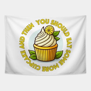 Lemon Cupcake - You should eat some more | Citrus Fruit | Foodie | Cute | Sweet Tapestry