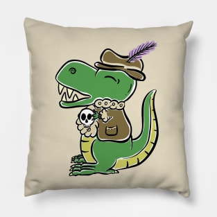 Tyrannosaurus Dinosaur The Actor Cartoon Cut Character Pillow