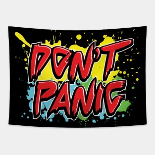 Don't Panic, Hitchhiker's Guide To The Galaxy Quote Tapestry