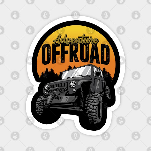 Adventure Offroad Magnet by Wagum Std