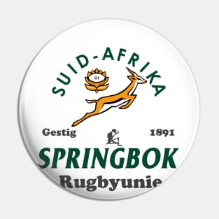 Skulls Rugby Suid-Afrika Pin