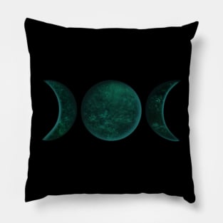 Triple Moon Goddess Pillow