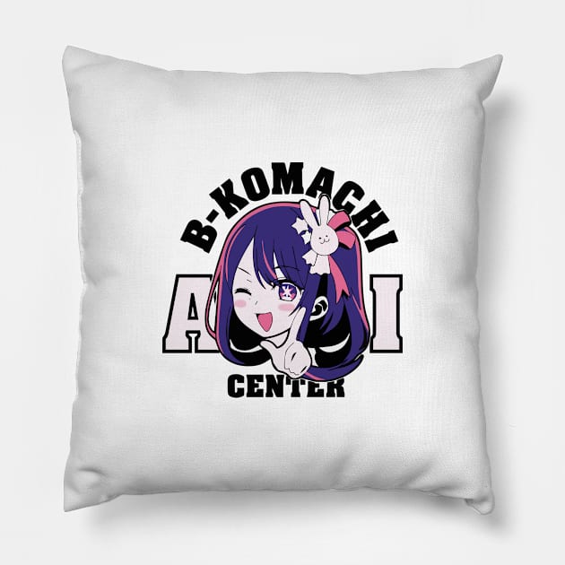 Oshi no Ko Hoshino Ai B-Komachi Pillow by aniwear