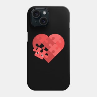 HEART - PUZZLE Phone Case