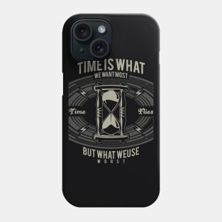 Time In Hour Glass Phone Case