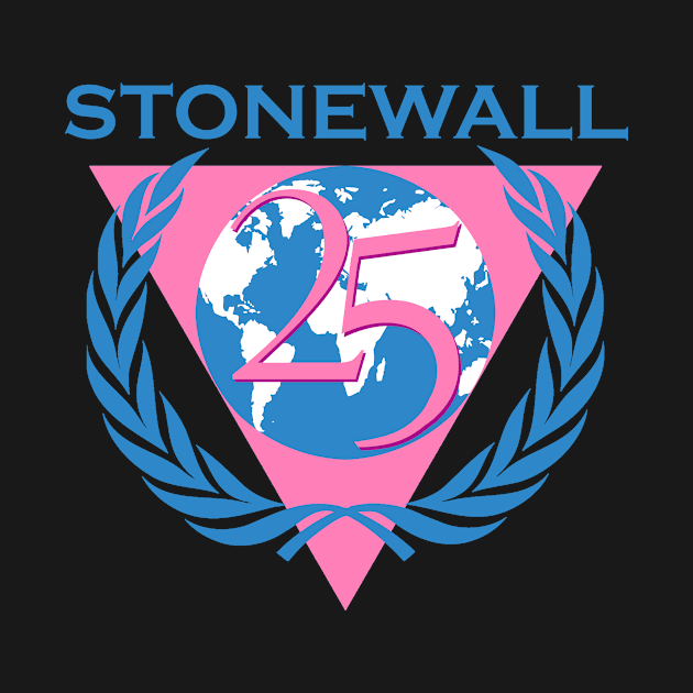 Stonewall 25 Vintage Retro NYC New York Gay LGBT by WearingPride