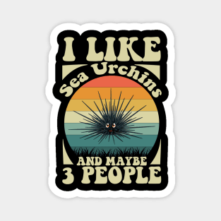 Sea urchin Funny & humor Sea urchins Cute & Cool Art Design Lovers Magnet