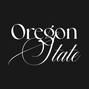 Oregon State word design T-Shirt