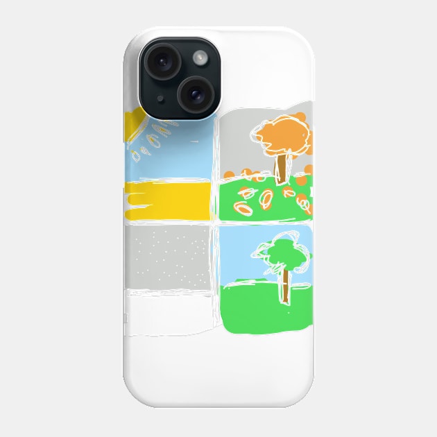 Seasons Phone Case by SpookyMeerkat