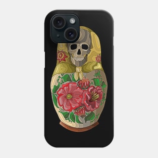 Nesting doll Skull Phone Case