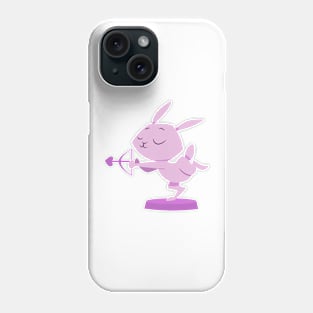 Archer Bunny statue Phone Case