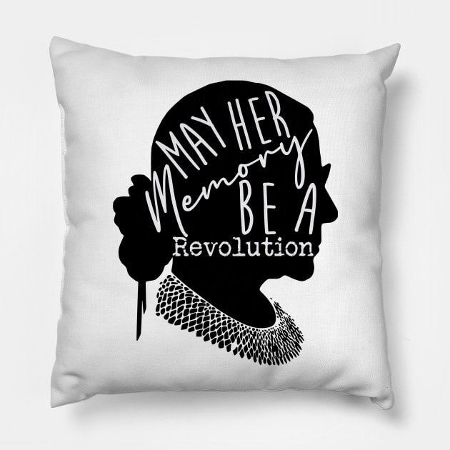 May her memory be a revolution Pillow by TheRainbowPossum