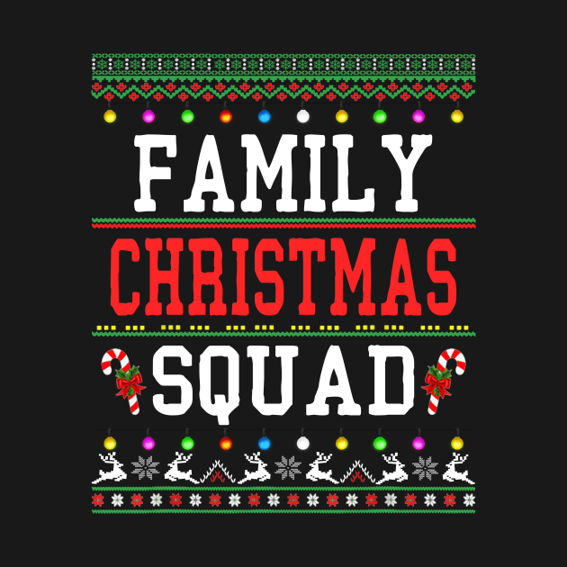 christmas squad - family christmas squad by Bagshaw Gravity