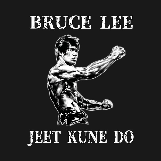 Vintage Bruce Movie Jeet Kune Do Be Water Lee by Garmentcrooks