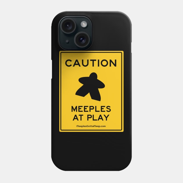 Meeples at Play Phone Case by MeeplesGottaMeep