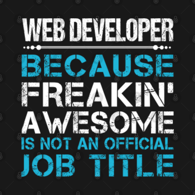 web developer t shirts