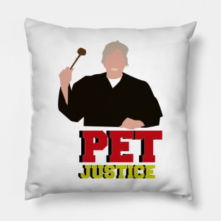 Gary Busey. Pet Judge. Pet Justice Pillow