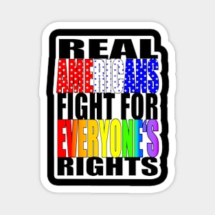 Real Americans Magnet