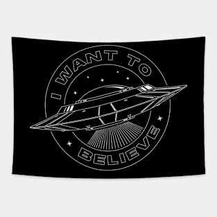 I WANT TO BELIEVE Tapestry