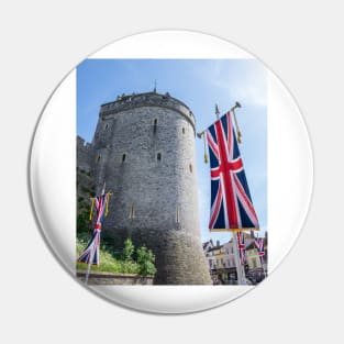 Windsor Castle tower view Pin