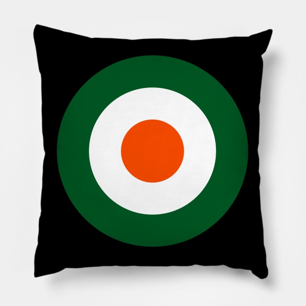 Cote d'Ivoire Air Force Roundel Pillow by Lyvershop