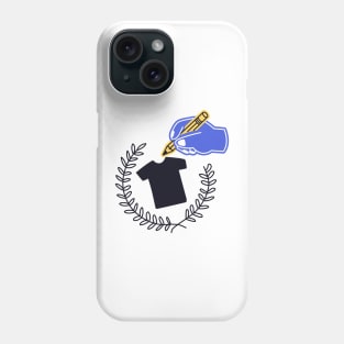 TeePublic Handdrawn Logo Phone Case