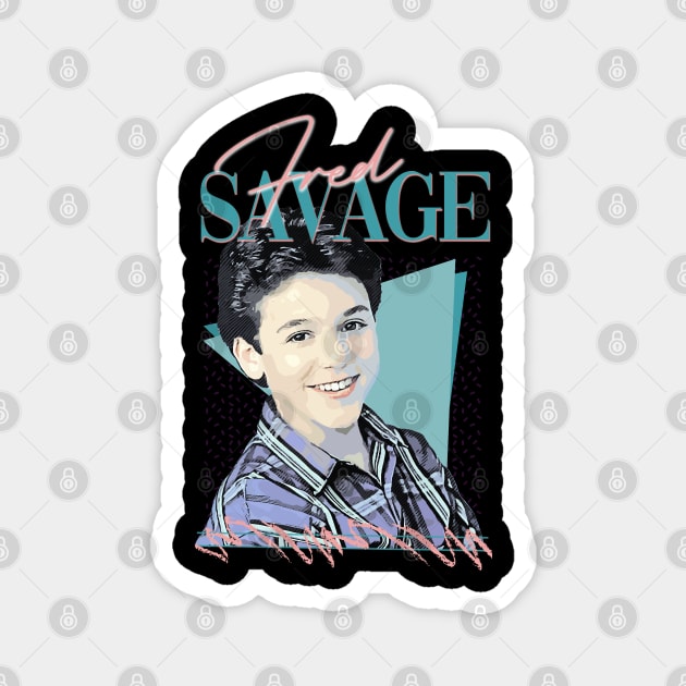 Fred Savage - 90s Retro Style Magnet by DankyDevito