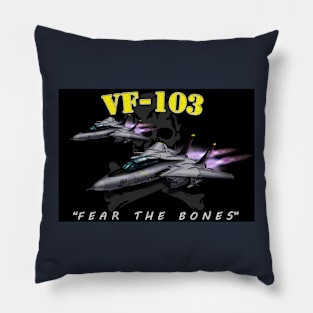 VF-103 Squadron Tee Pillow