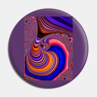 Fractal Fantasy #5 - Color Twist Pin