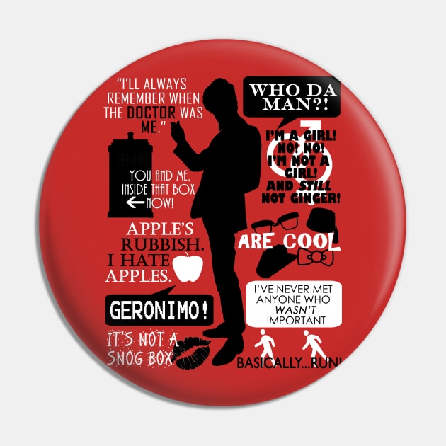 Doctor Who - 11th Doctor Quotes Pin by Fantality