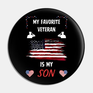 veteran son Pin