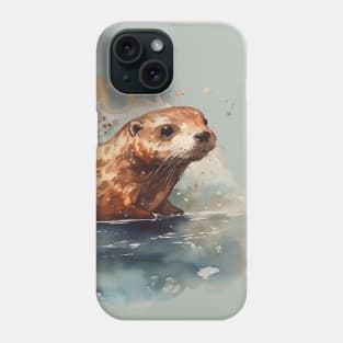 Wondering Otter Phone Case