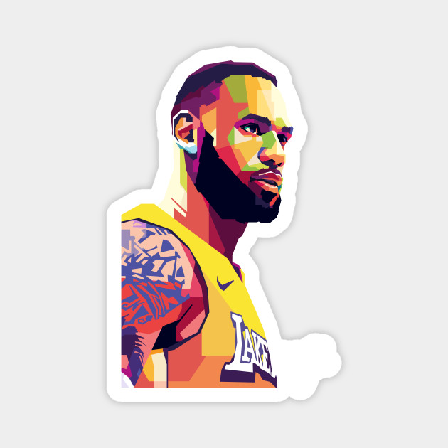 lebron pop art