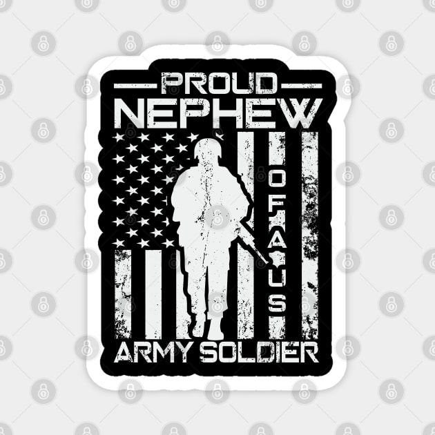 Proud Nephew of a US Army Soldier Magnet by busines_night