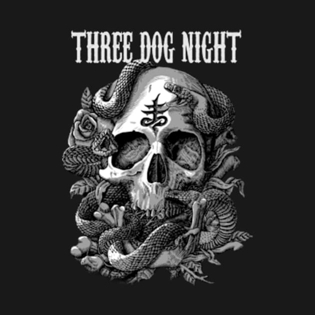 THREE DOG NIGHT BAND MERCHANDISE by Rons Frogss